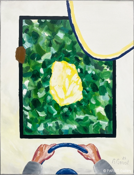 RAVEEL Roger - Doorkijk met zicht op groen